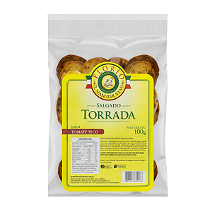 Torrada Salgada Tomate Seco Casa Florio 100g