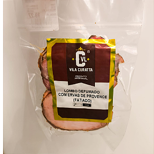 Lombo Artesanal Defumado com Ervas de Provence Fatiado