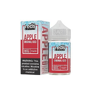 Apple Original Iced - Reds Series - 7 Daze - Free Base - 60ml