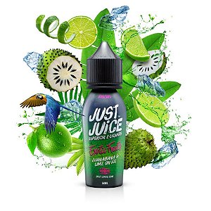 Guanabana & Lime On Ice - Exotic Fruits Series - Just Juice - Free Base - 60ml