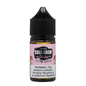 Salted Caramel - Shakes Series - Nitro's Cold Brew - Nic Salt - 30ml