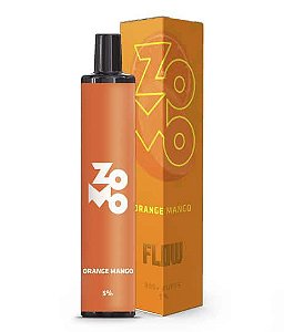 Orange Mango - Flow - Zomo Vape - Pod Descartável - 800 Puffs