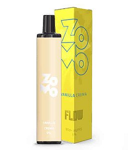 Vanilla Crema - Flow - Zomo Vape - Pod Descartável - 800 Puffs