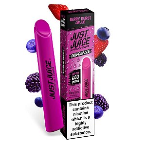 Berry Burst On Ice - Just Juice - Pod Descartável - 600 Puffs