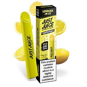 Lemonade On Ice - Just Juice - Pod Descartável - 600 Puffs