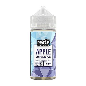 Apple Grape Iced Plus - Reds Series - 7 Daze - Free Base - 100ml