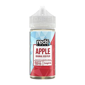 Apple Original Iced Plus - Reds Series - 7 Daze - Free Base - 100ml