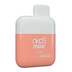 Peach Mango Ice - Max Series - Naked 100 - Pod Descartável - 4500 Puffs