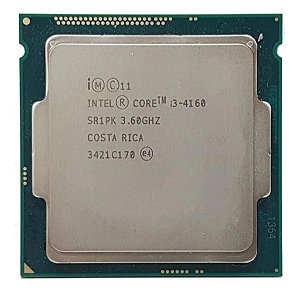 Processador Intel Core I3-4160 3.6ghz Lga 1150, 4 Geração