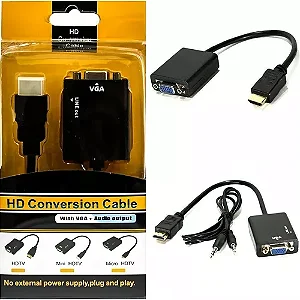 Cabo Conversor HDMI para VGA - HV100