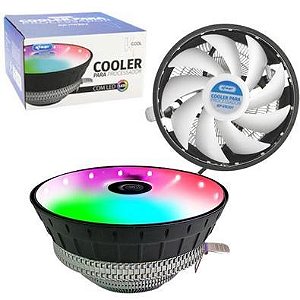 Cooler para Processador com Led RGB 1500RPM KP-VR301