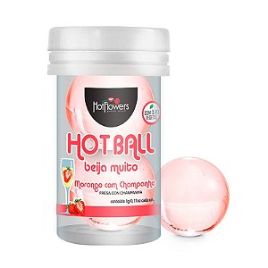 Bolinha Hot Ball Beija Muito 2 Unid. Hot Flowers