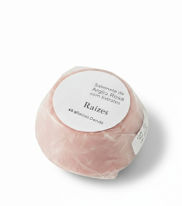 Sabonete de Argila Rosa Com Calêndula e Extratos vegetais