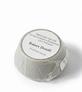 Sabonete Artesanal de Carvão Ativado Com dolomita com Dolomita