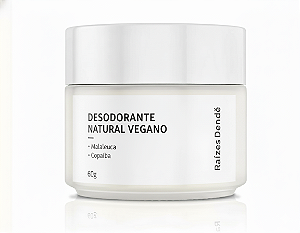 Desodorante Natural Vegano Clareador e Antibacteriano