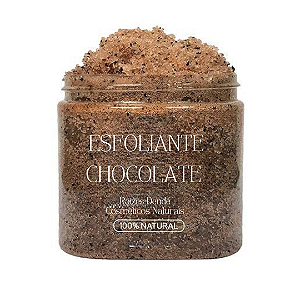 Esfoliante Corporal e Facial de Chocolate