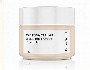 Máscara Capilar Para Crescimento Batata Doce e Abacate Com Extratos