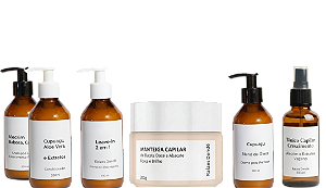 Kit Tratamento Capilar Vegano e orgânico