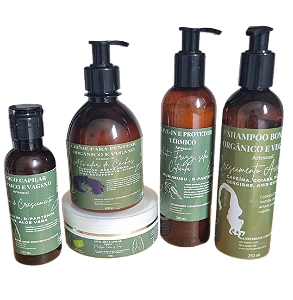 Kit Tratamento Capilar Vegano e orgânico
