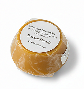 Sabonete Depilatório de Açafrão e Tangerina