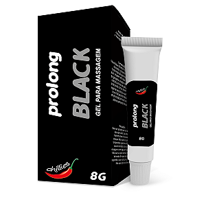 PROLONG BLACK GEL RETARDADOR PARA MASSAGEM 8G CHILLIES