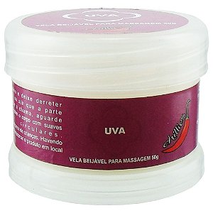 VELA BEIJÁVEL PARA MASSAGEM UVA 50G