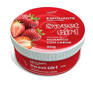 Esfoliante Sweet Girl Aromatizante Morango