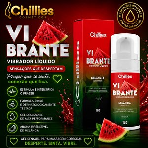 Vibrador Líquido Vibrante Melancia 15G