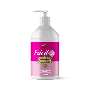 FACIL LUB 1.050 KG GÉL LUBRIFICANTE ALGODÃO DOCE COM CHICLETE