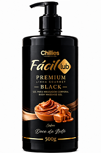 Fácil Lub 500G  Premium Black Doce de Leite