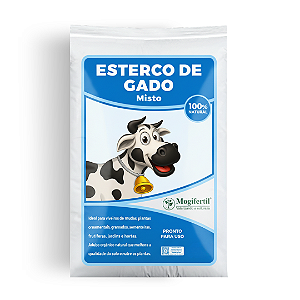 Esterco Bovino (Boi) Orgânico