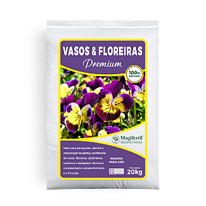 Substrato Vasos E Floreiras Premium Orgânico