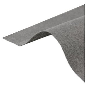 Manta Bidim Geotextil Para Drenagem cinza Tamanho 3m² 3x1mts