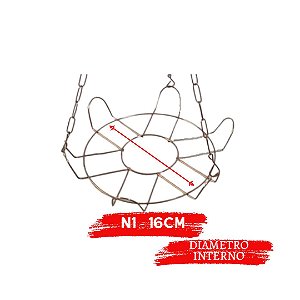 Suporte Margarida Suspenso N.01 16CM