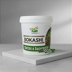 Bokashi Cactos e Suculentas Adubo Orgânico Plantas 1000g Gold Plant