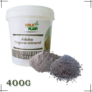 Adubo Farinha + Torta de Mamona 400g Gold Plant