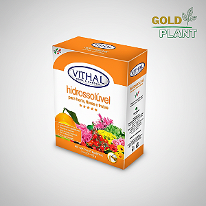 Fertilizante Hidrossolúvel Hidroponia (12x400g) Vithal