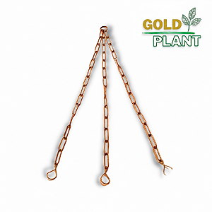 Corrente Suspensa com Gancho para Vasos e Plantas