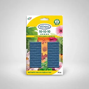 Fertilizante Liberação Lenta Bastonetes 101010 - Vithal