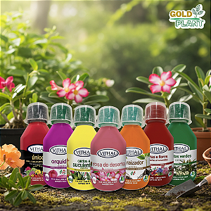 Fertilizante Liquído 100ml Concentrado Vithal - Variações