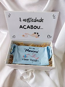 Kit Revelação com Body Menino