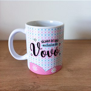 Caneca Uso exclusivo Vovó