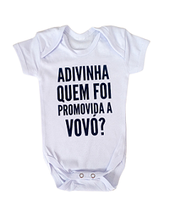 Body Revelação Adivinha quem foi promovida a vovó?