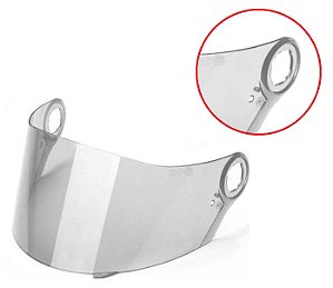 Viseira Helt Strada Capacete Cristal Polivisor 1736C
