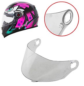 Viseira Cristal 2.2mm Capacete LS2 FF358 Tribal Polivisor 1736C