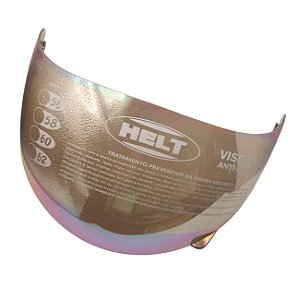 Viseira Camaleao Helt Capacete Race Antigo,Speed,Samurai