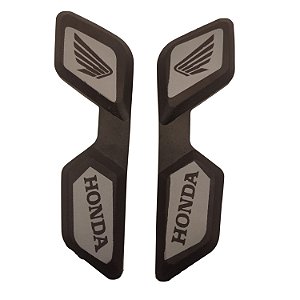 Borracha Personalizado Bagageiro Cinza Bros125 150 160 Xre190