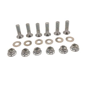 Kit 6 Parafuso Coroa C/porca Nxr Bros 150 Xr Tornado 250
