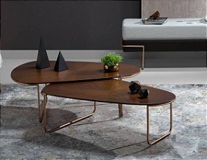 Mesa de Centro Curve Alta