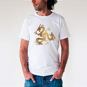 Camiseta Dragão 3 Cabeças